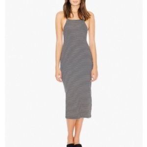 Long rib American apparel dress